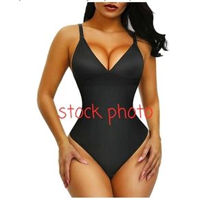 FeelinGirl Sexy Slimming Bodysuit Tummy Control Thong Shapewear Large Black NWOT